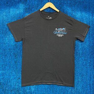 Strange Daze Santorini Cocktail Club T-Shirt Size Medium